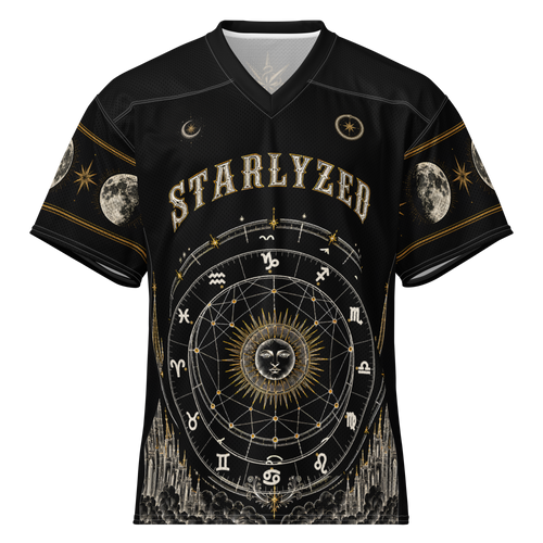 Celestial League Away Jersey front mockup