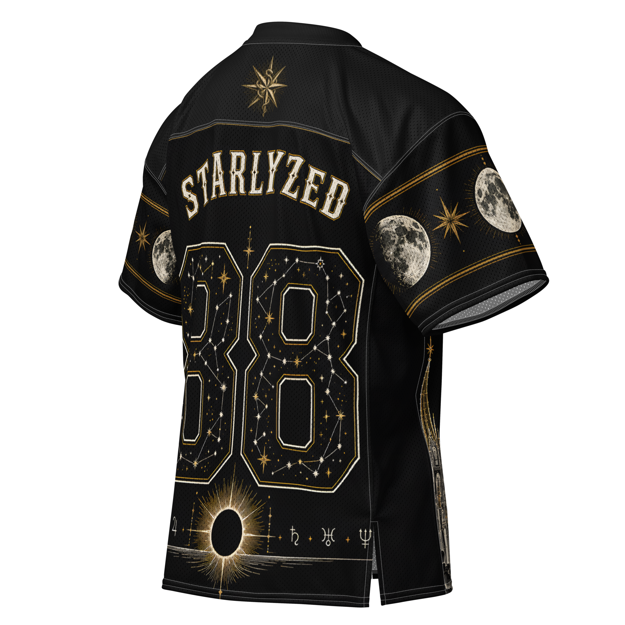 Celestial League Away Jersey right-back mockup