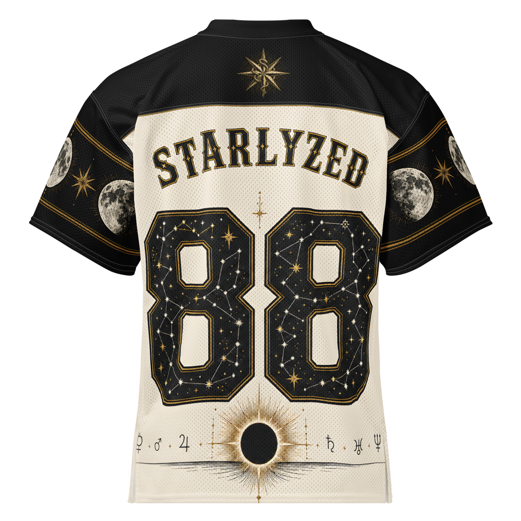 Celestial League Jersey back mockup