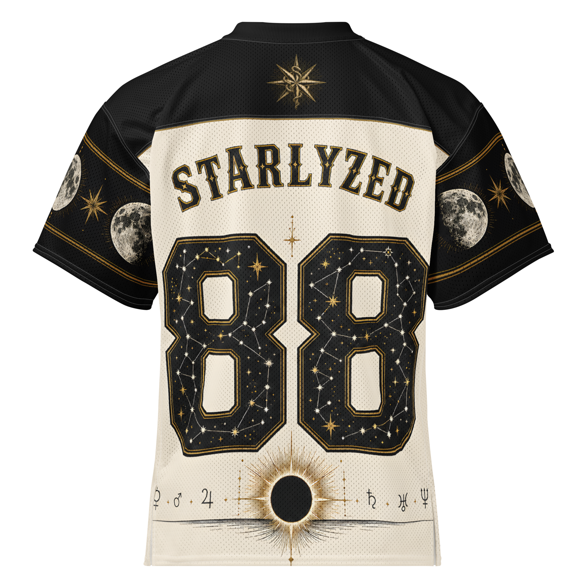 Celestial League Jersey back mockup