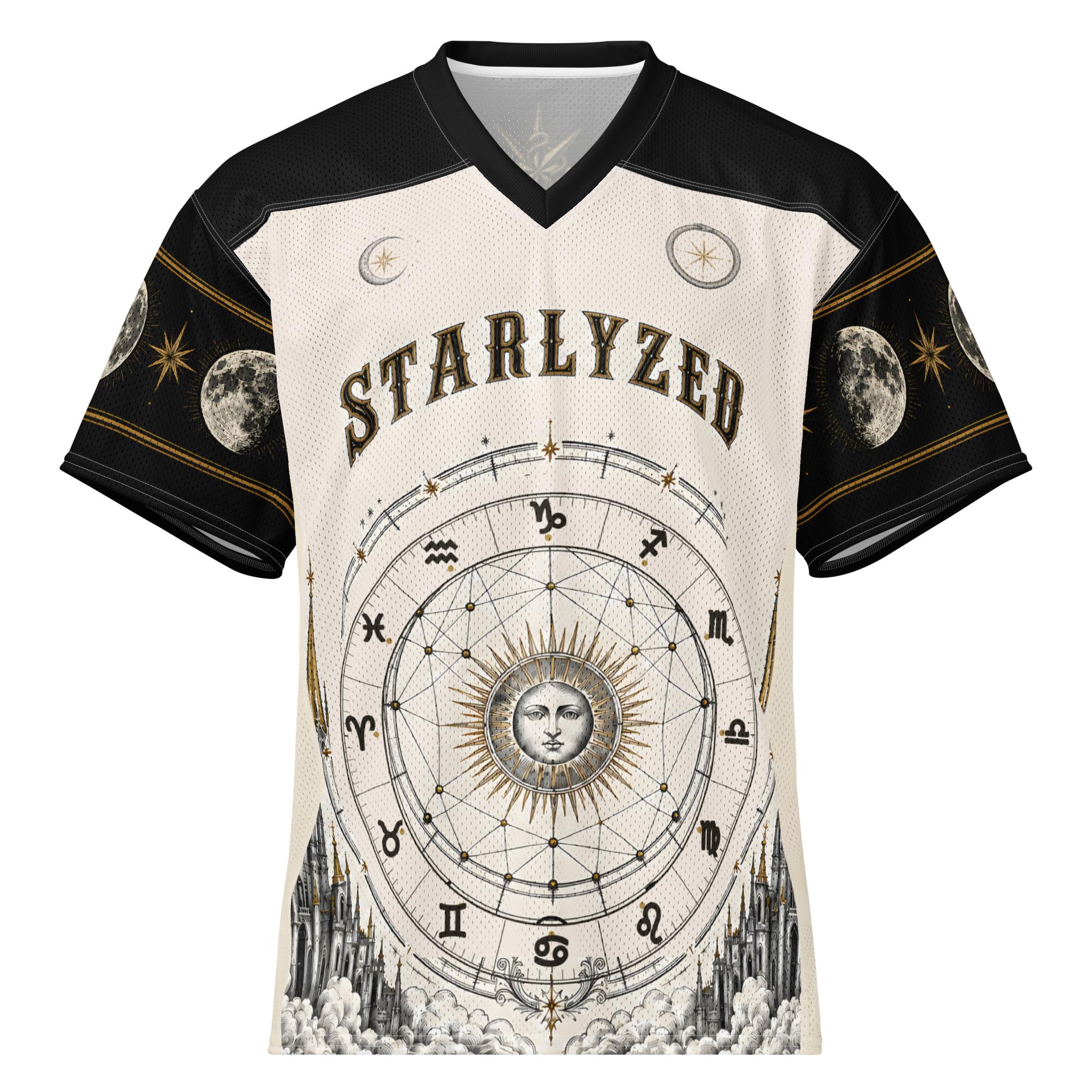 Celestial League Jersey front mockup
