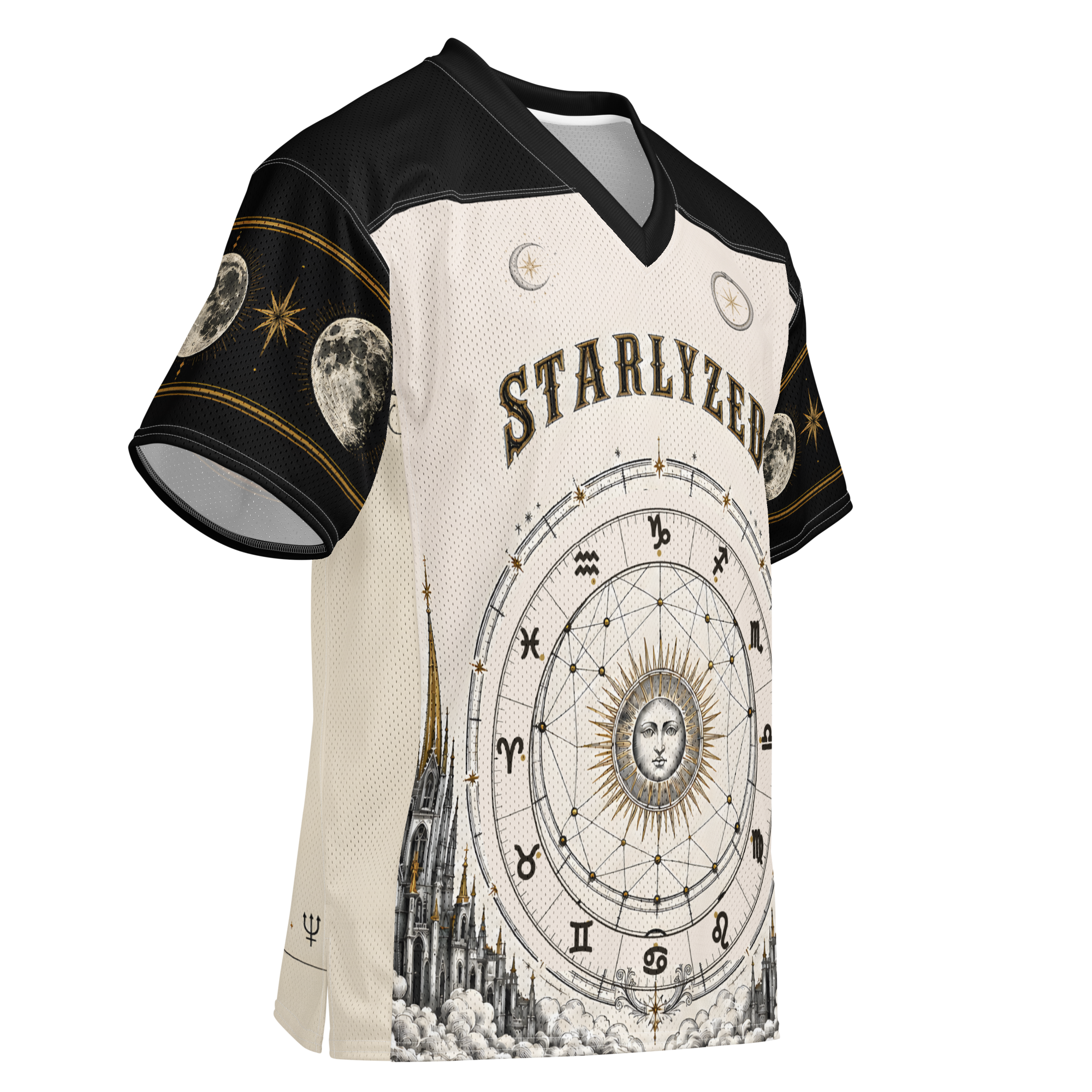 Celestial League Jersey right-front mockup