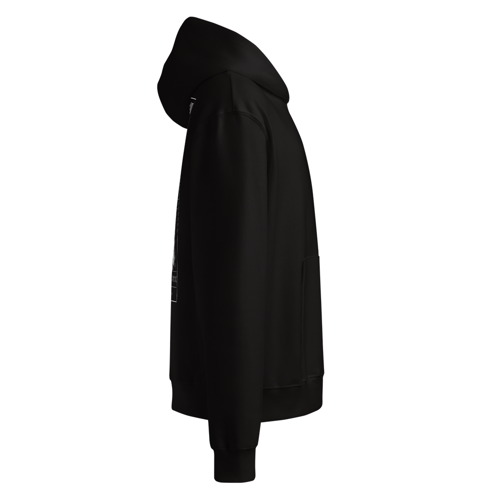 Church Is Out Hoodie - Black right
