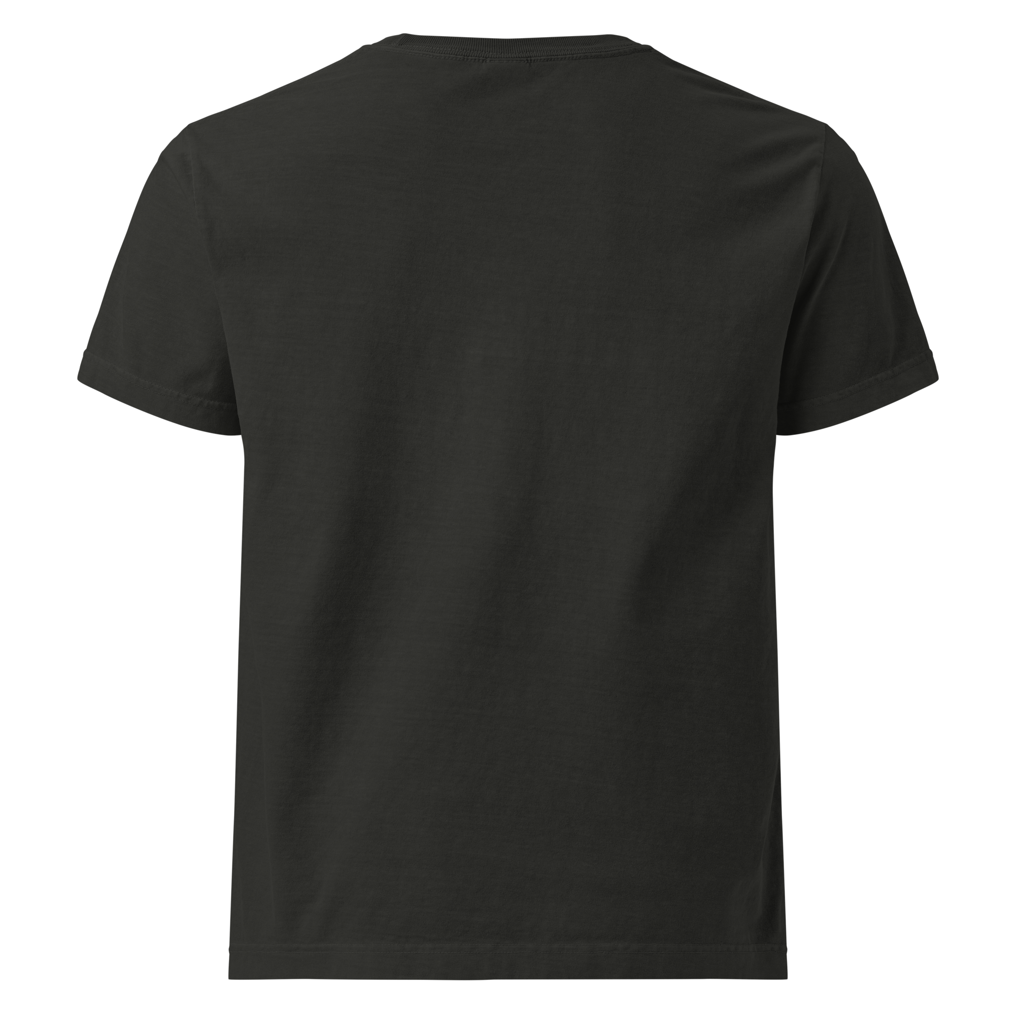 Church Is Out Oversized Tee - Washed Black back