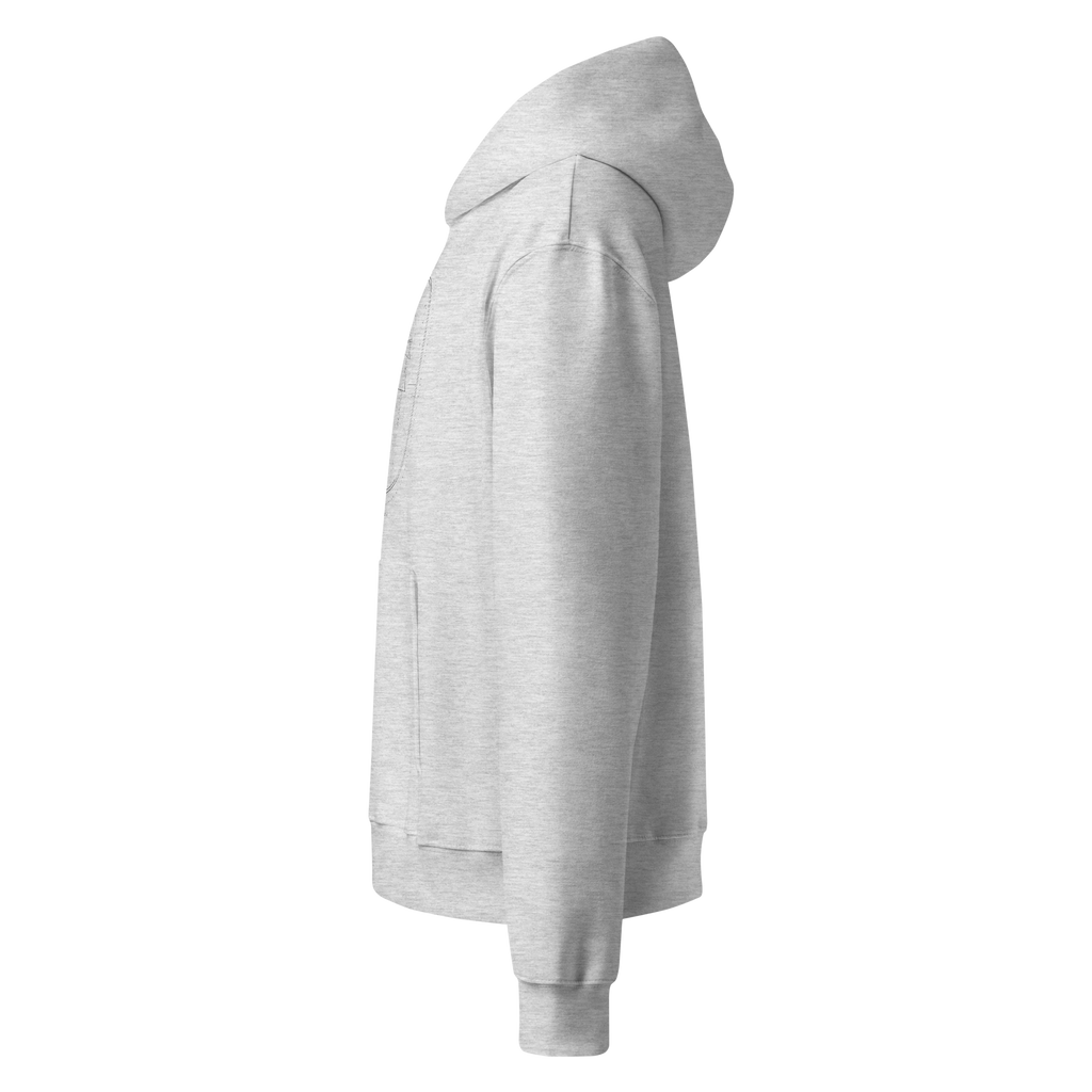 Claude / Pi Day Hoodie - Athletic Heather left