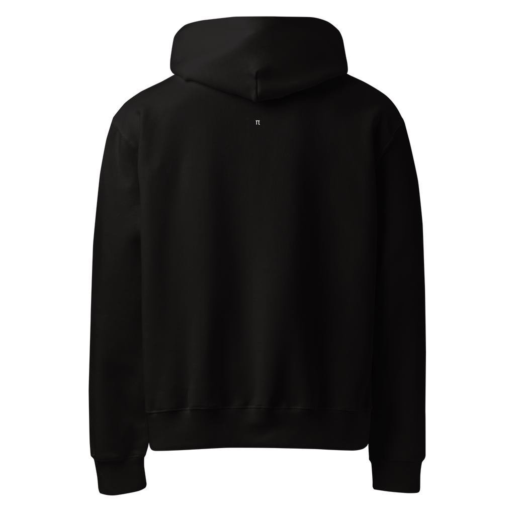 Claude / Pi Day Hoodie - Black back