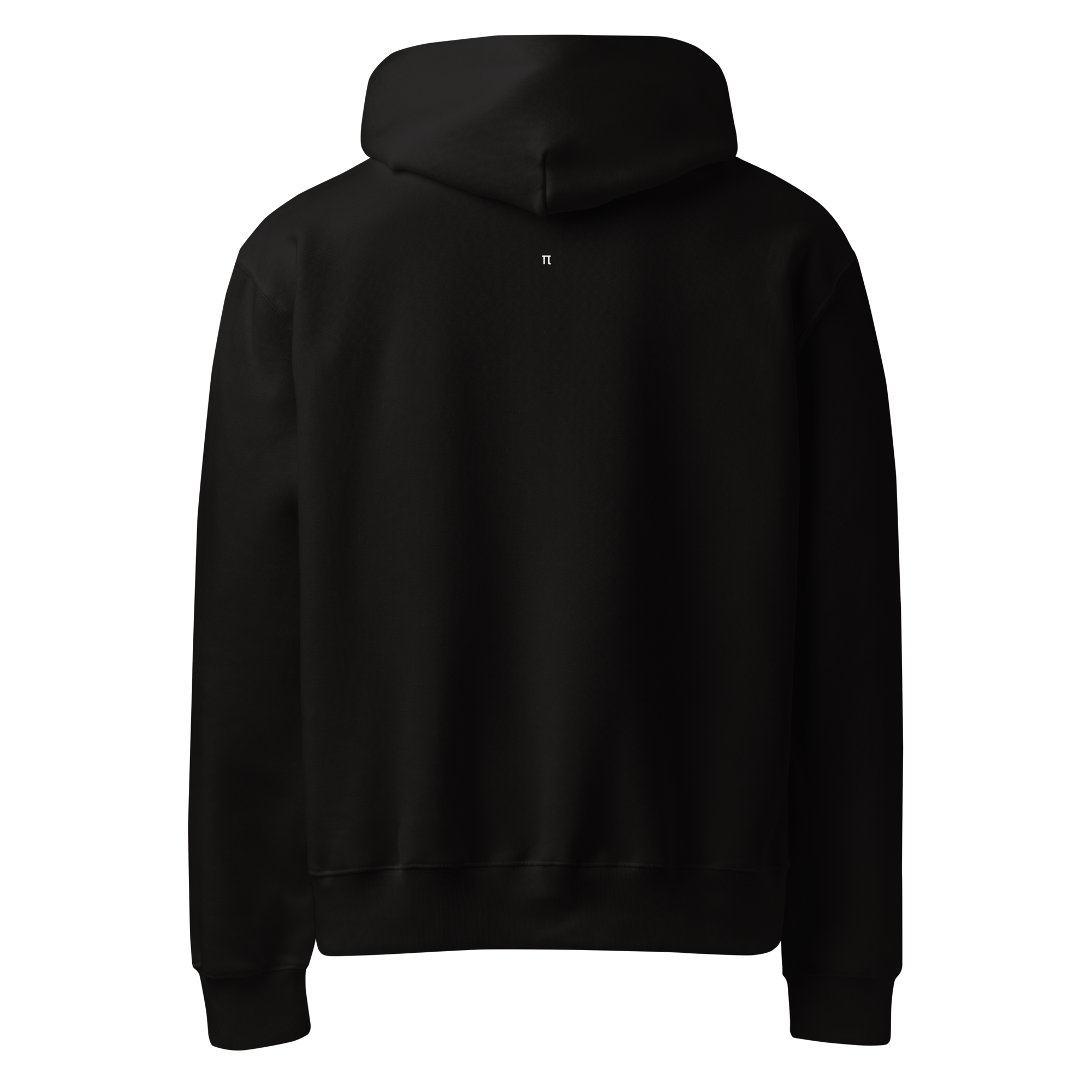 Claude / Pi Day Hoodie - Black back