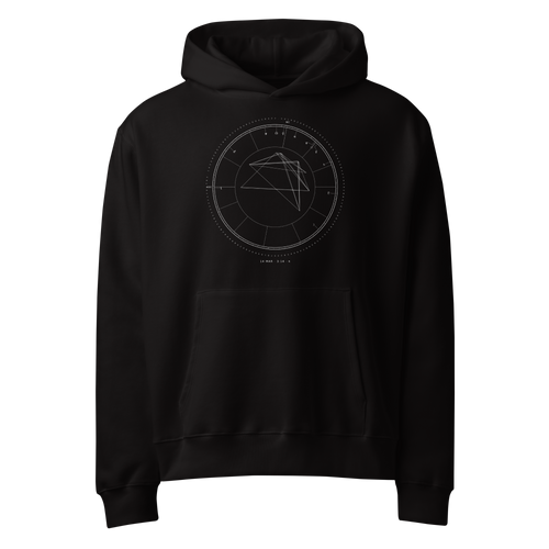 Claude / Pi Day Hoodie - Black front