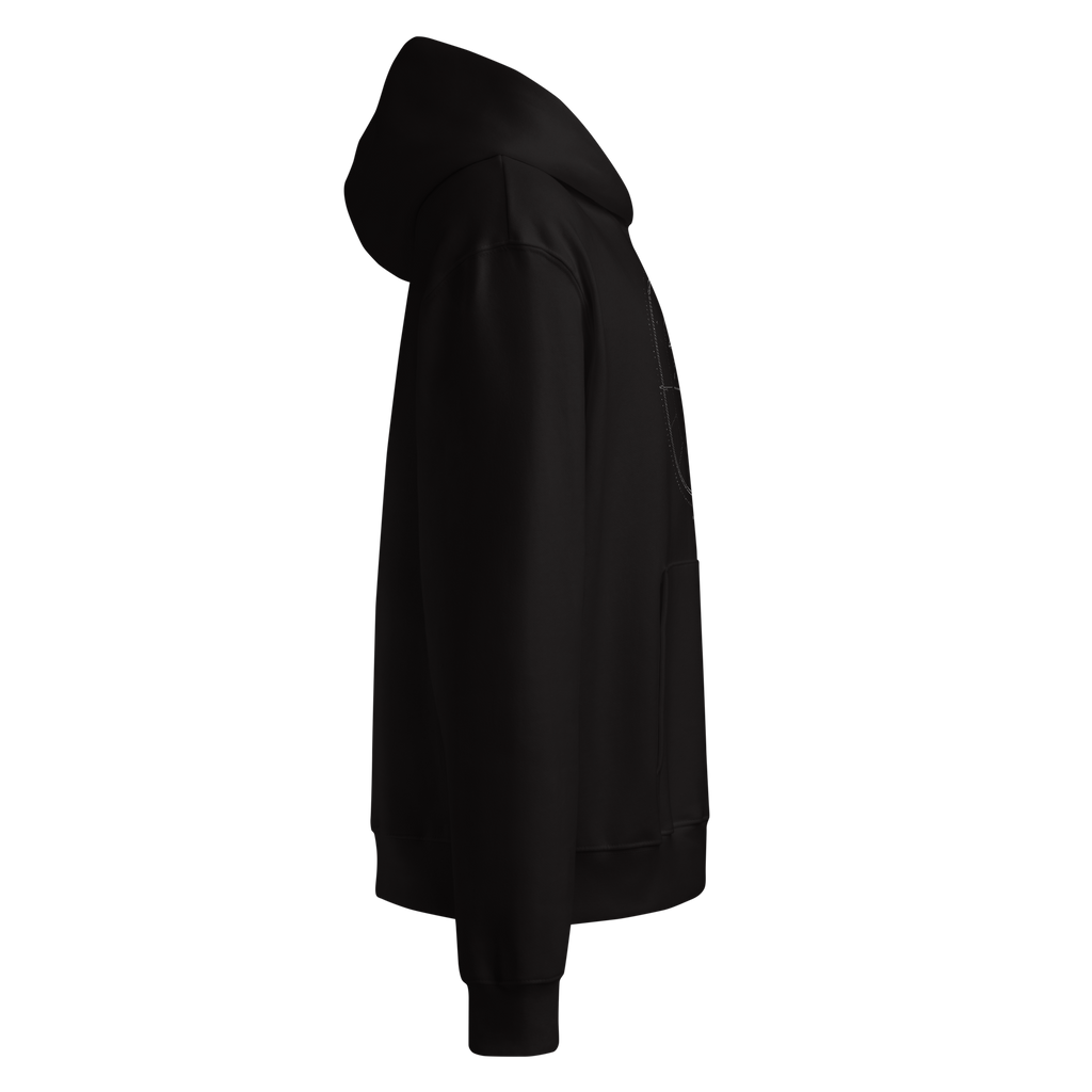 Claude / Pi Day Hoodie - Black right