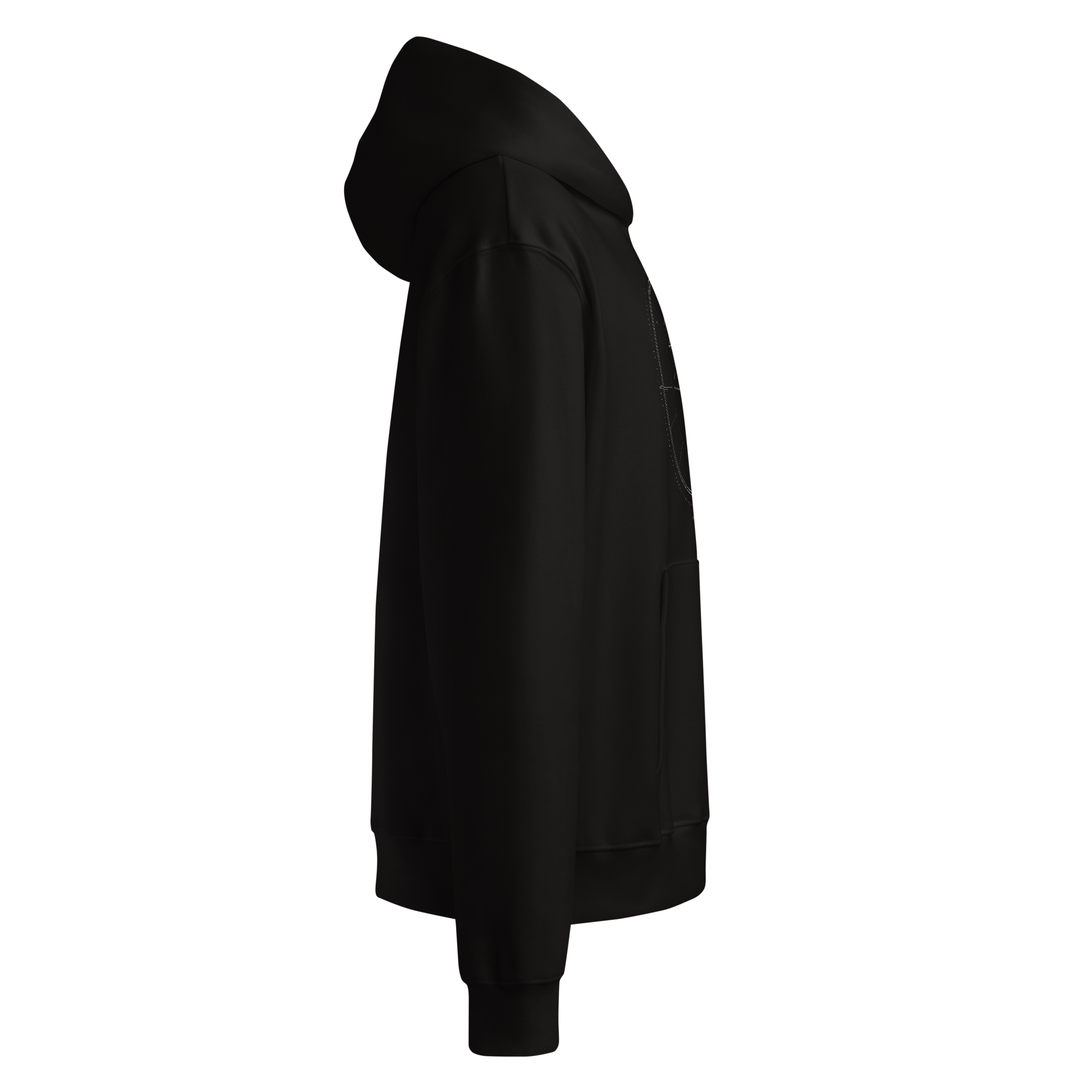 Claude / Pi Day Hoodie - Black right