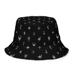 Cosmic Monogram Bucket Hat - Black
