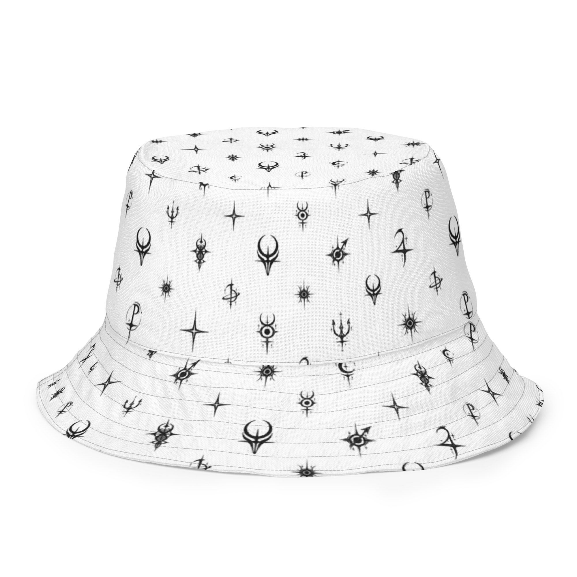 Cosmic Monogram Bucket Hat outside-front