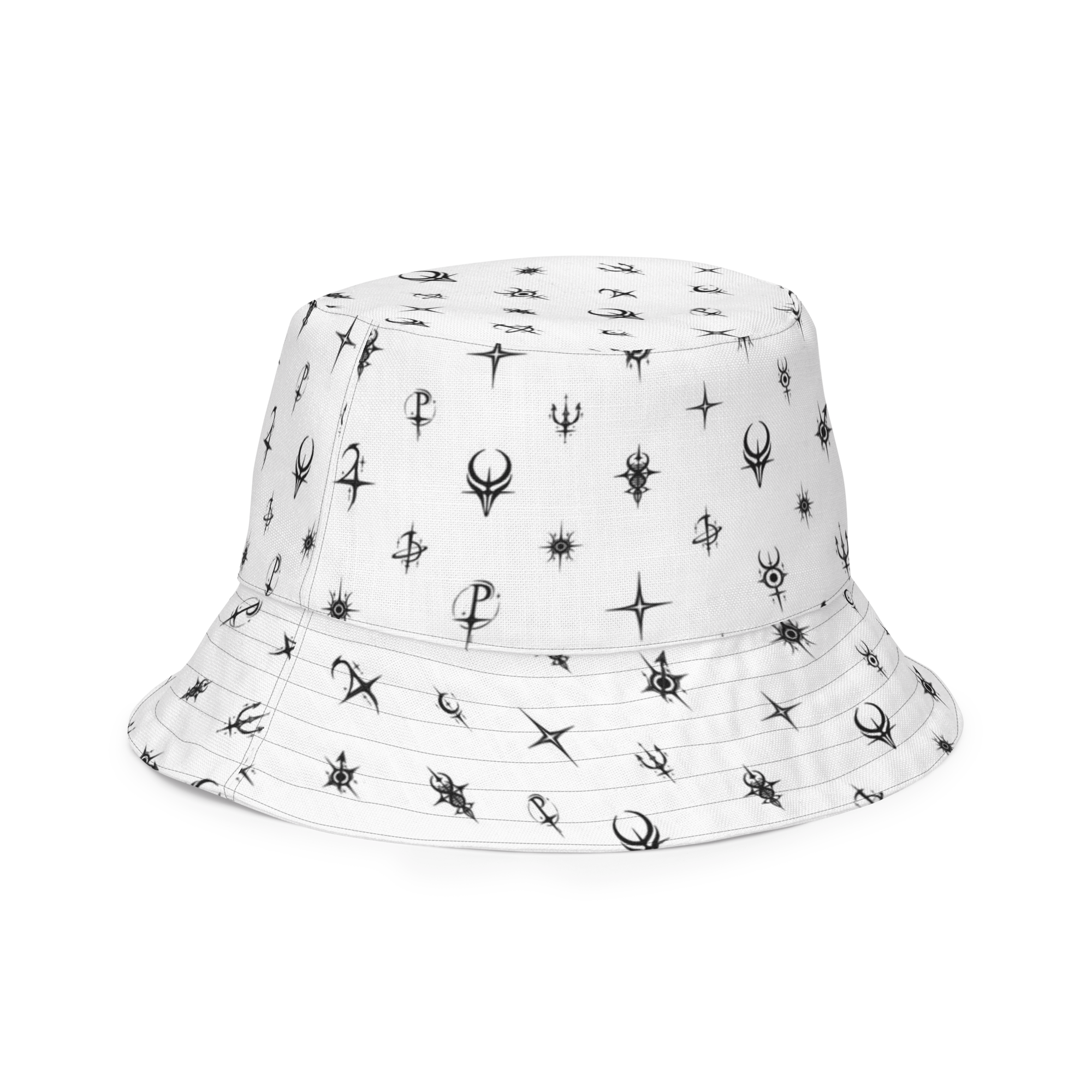 Cosmic Monogram Bucket Hat right-front-outside