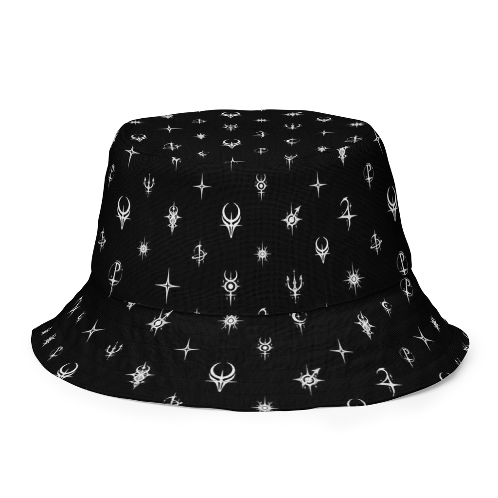 Cosmic Monogram Bucket Hat outside-front
