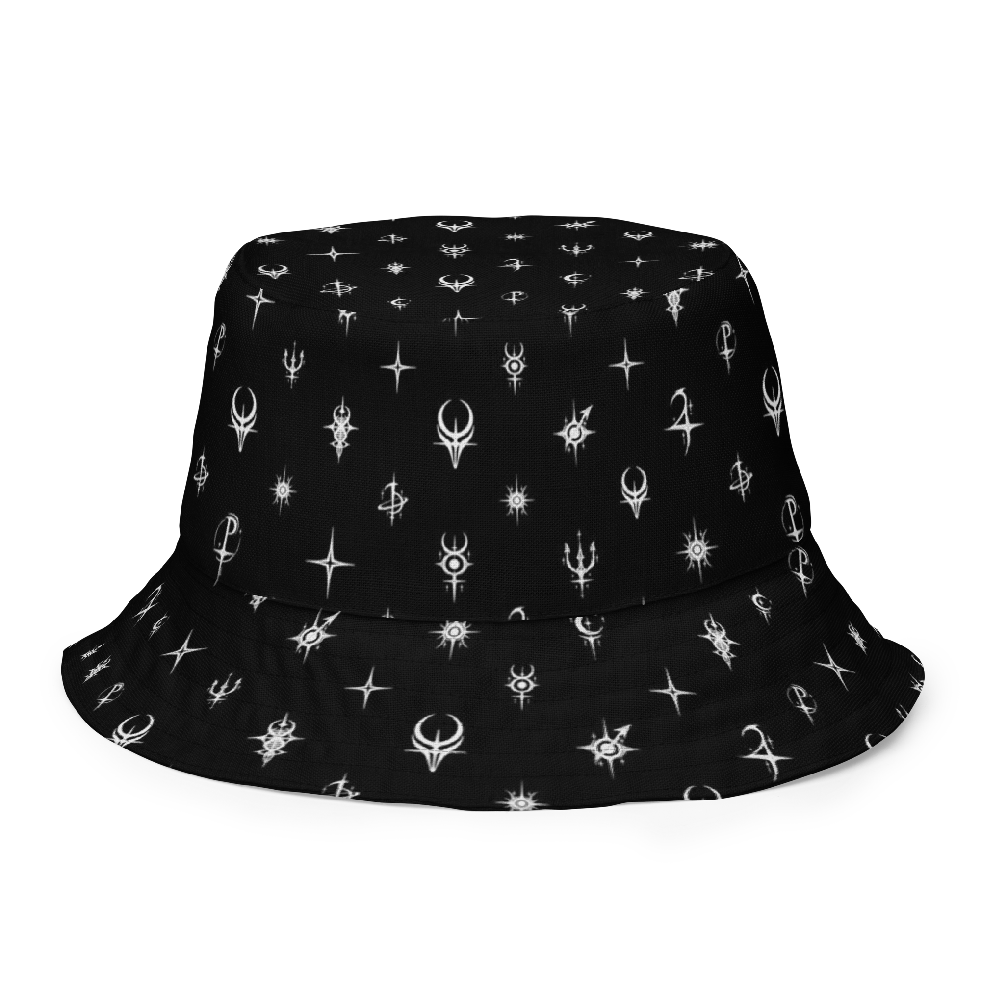 Cosmic Monogram Bucket Hat outside-front