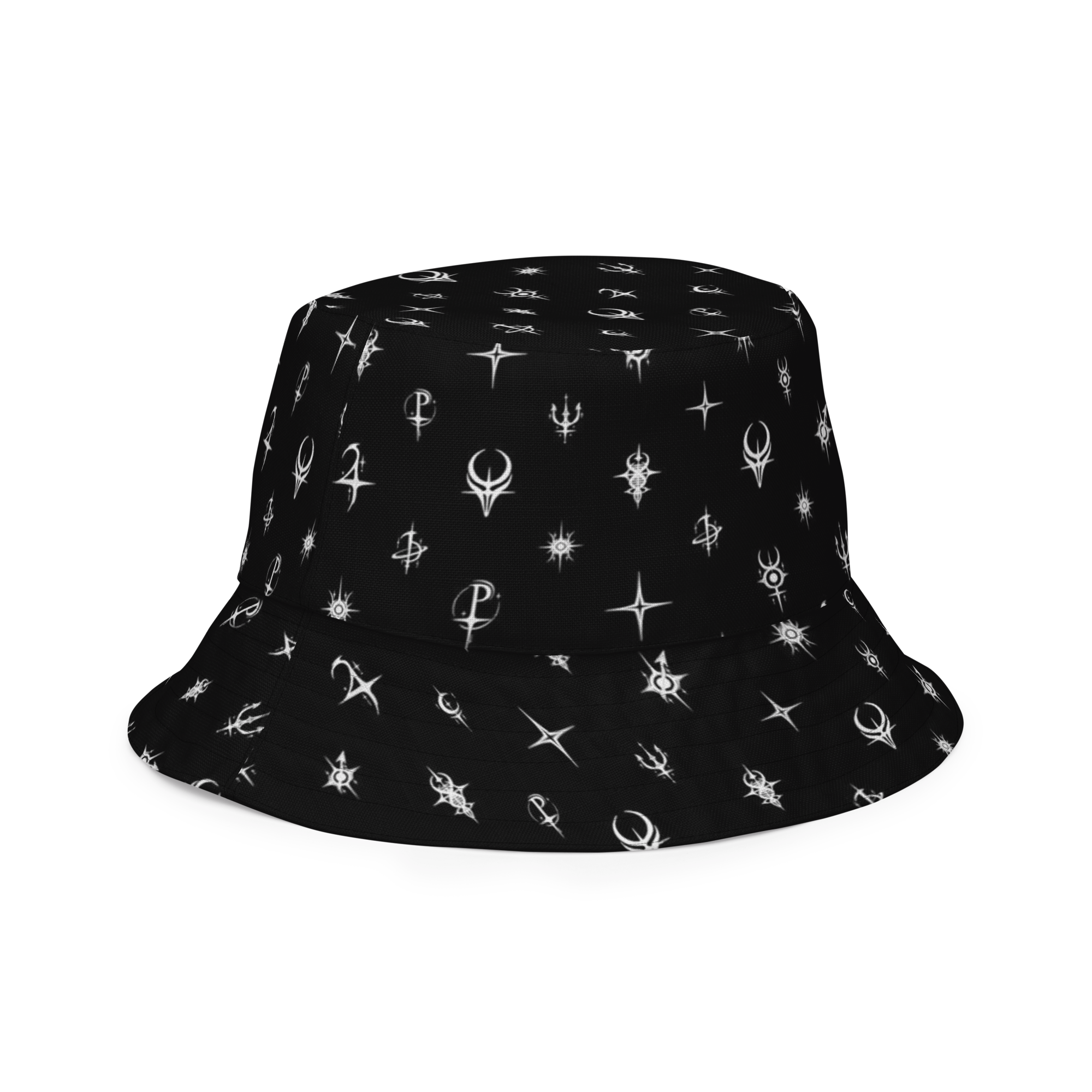 Cosmic Monogram Bucket Hat right-front-outside