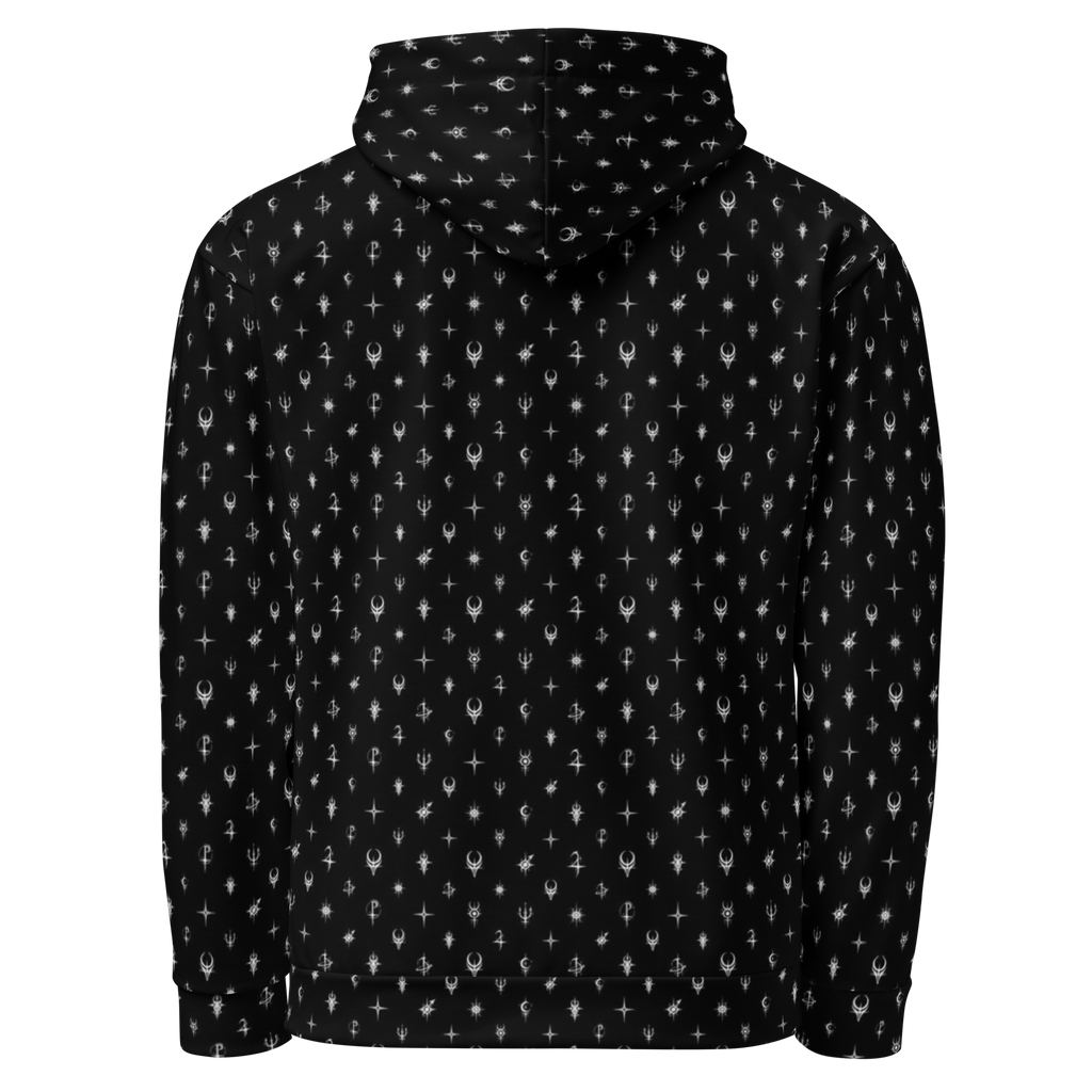 Cosmic Monogram Hoodie back