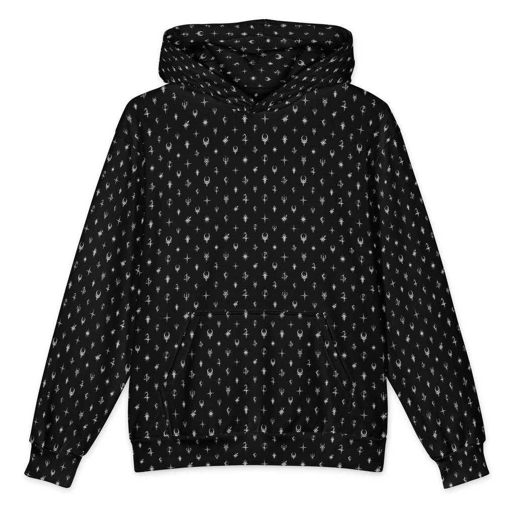 Cosmic Monogram Hoodie front
