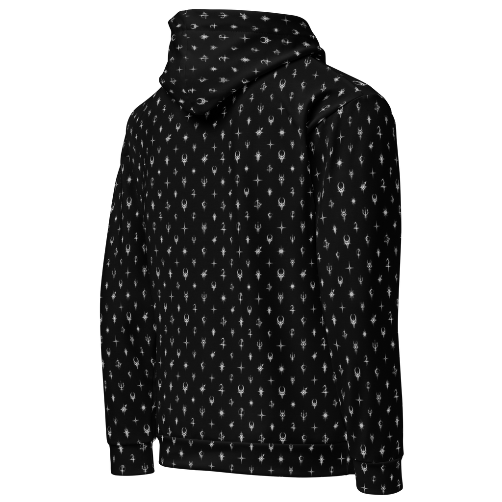 Cosmic Monogram Hoodie right-back