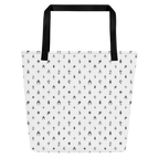 Cosmic Monogram Tote back