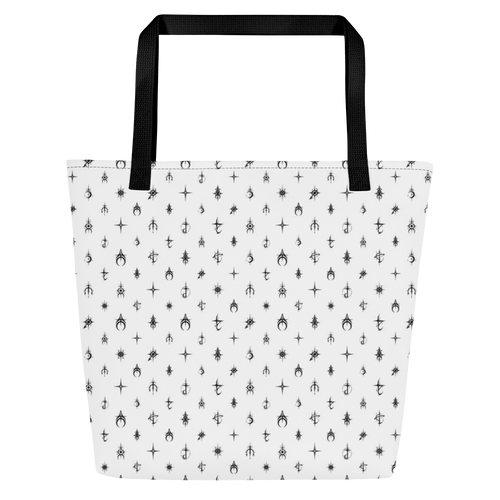 Cosmic Monogram Tote back