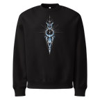 Crystal Veil Sweatshirt - Design II Black