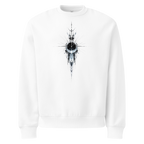 Crystal Veil Sweatshirt - Design II White