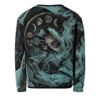 Cyan Vice Sweatshirt - Black back