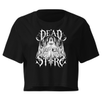 Dead Stars - Design I Black Crop Top