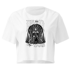 Dead Stars Crop Top - Design II White