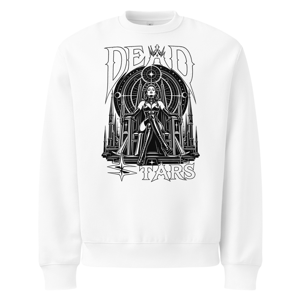 Dead Stars Sweatshirt - Design II White