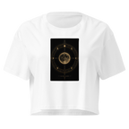 Blood Moon Crop Top - White