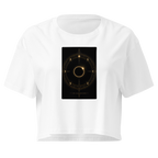 The Diamond Ring Crop Top - White