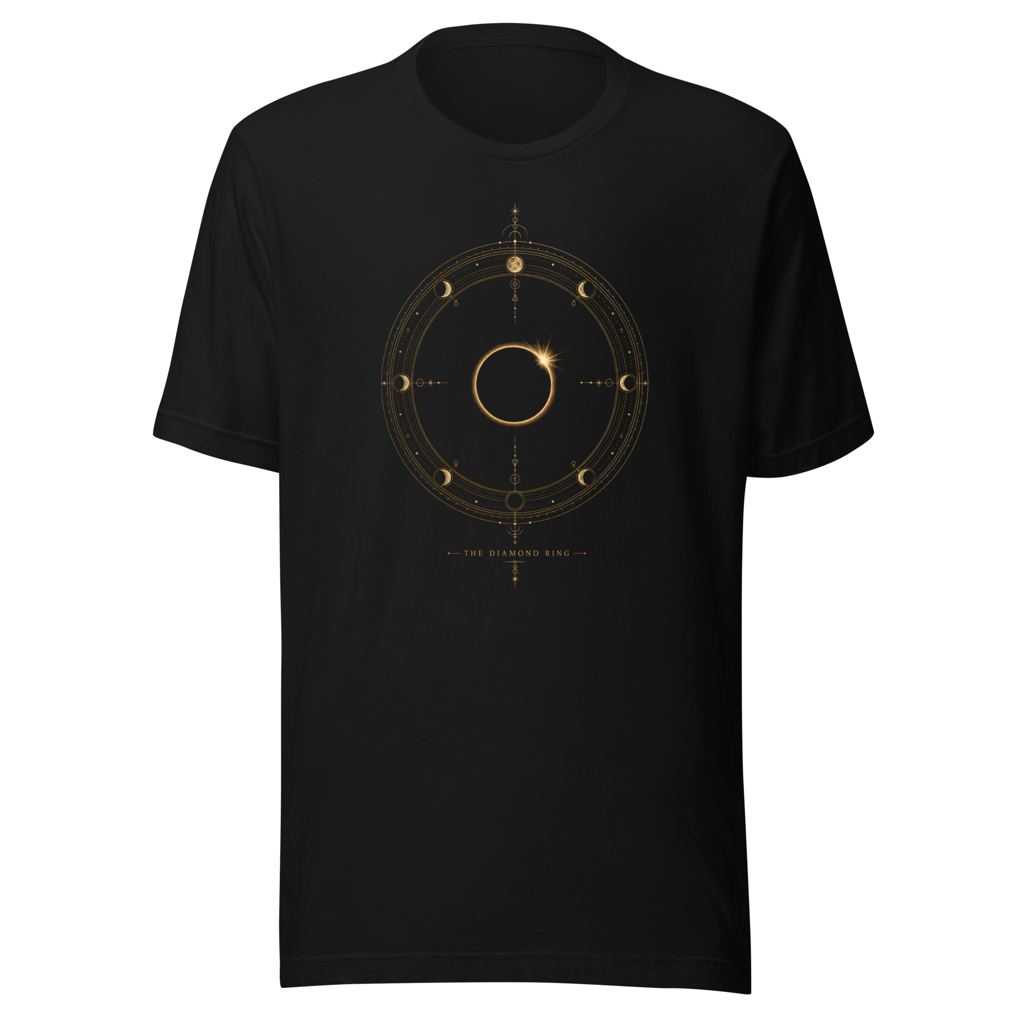 The Diamond Ring Tee - Black