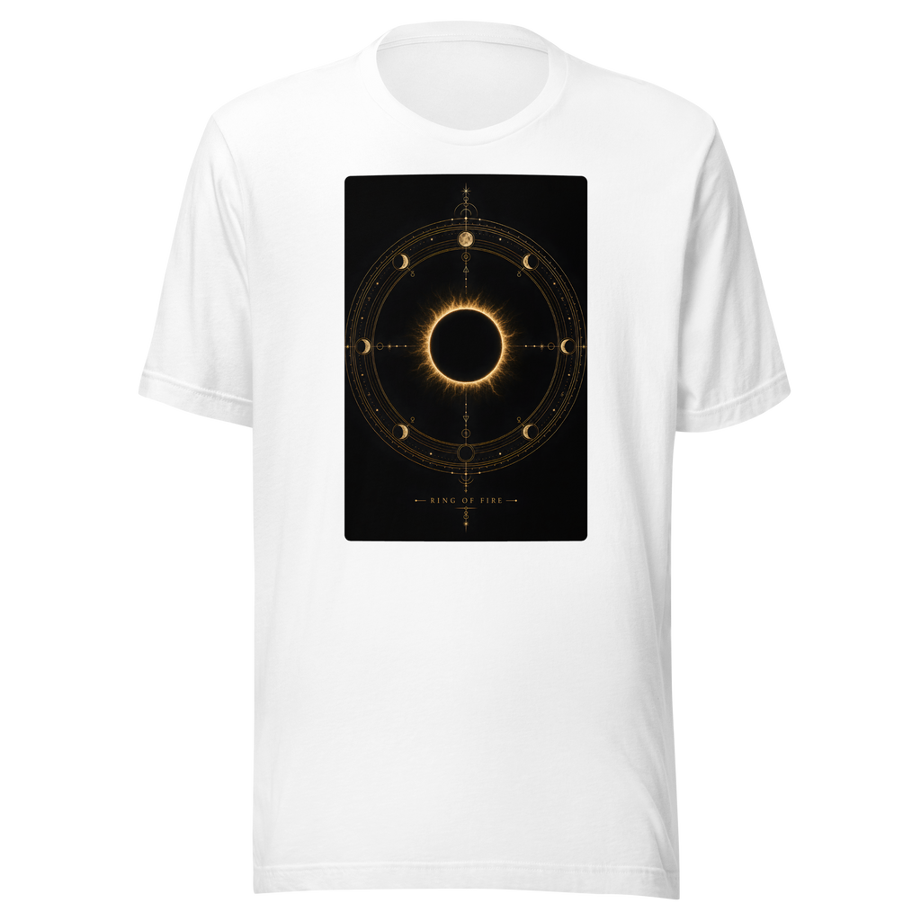 Ring of Fire Tee - White