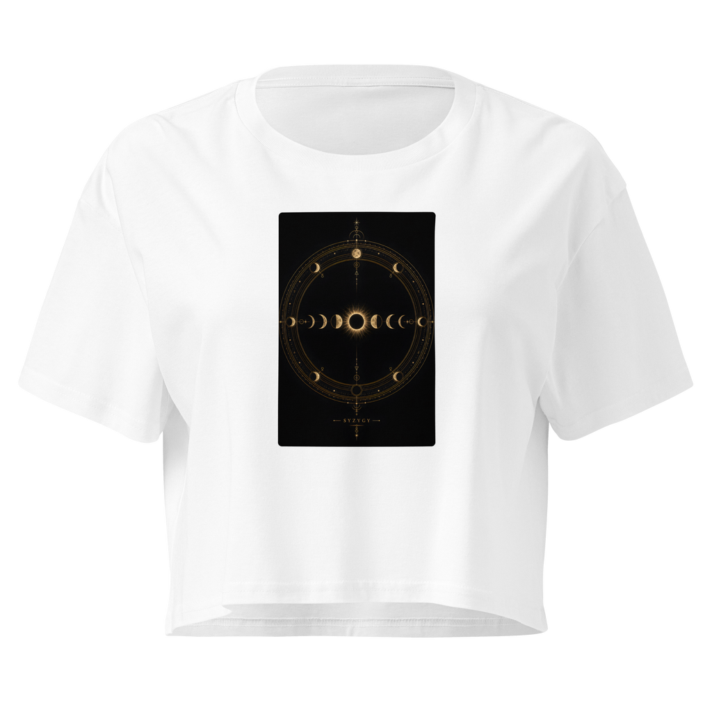 Syzygy Crop Top - White