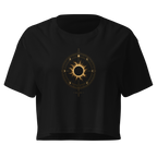 Totality (The Black Sun) Crop Top - Black
