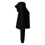 MISSING FROM THE PICTURE Cropped Hoodie - Black right