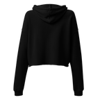 MISSING FROM THE PICTURE Cropped Hoodie - Black back