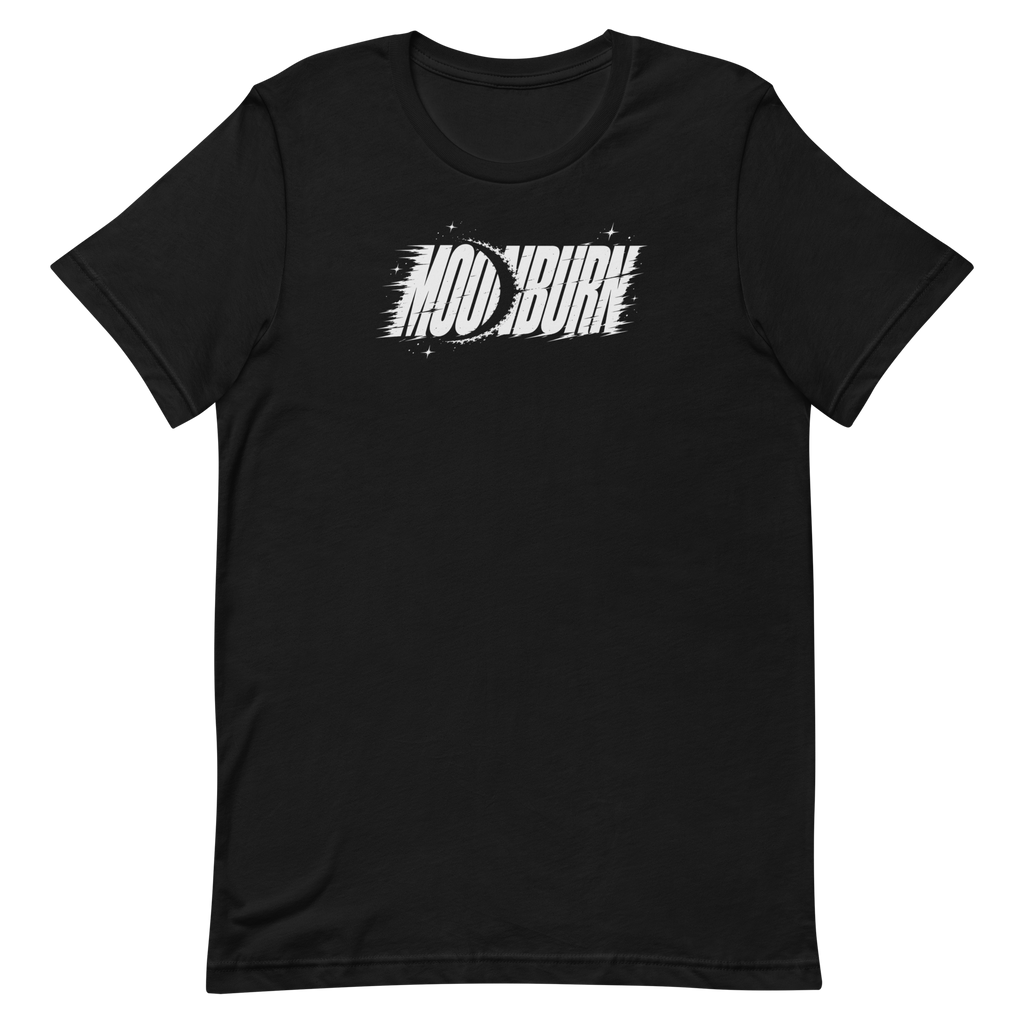 MOONBURN Tee - Black front