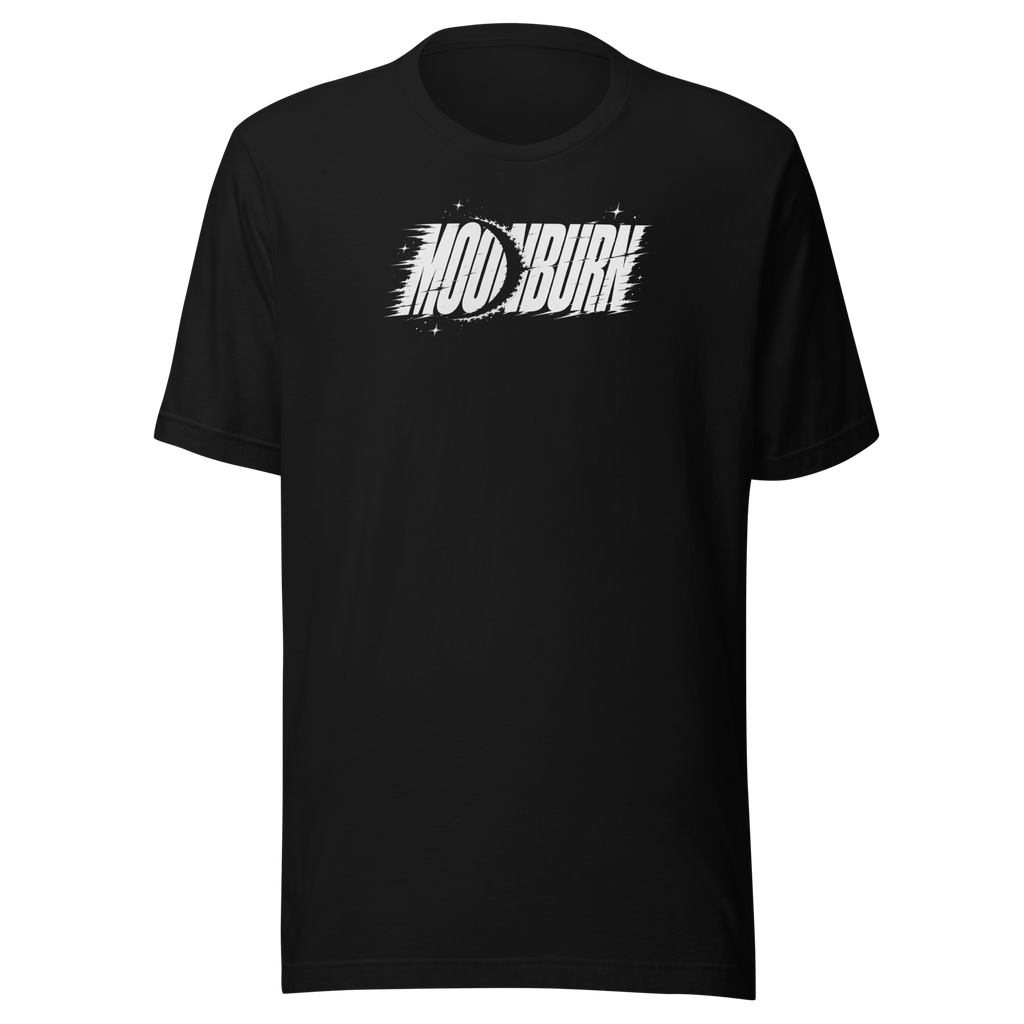 MOONBURN Tee - Black front