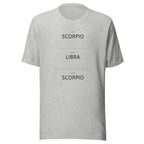 The Big Three Tee — personalized birth chart apparel by Starlyzed