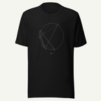 The Natal Chart Tee, Black — personalized birth chart apparel by Starlyzed
