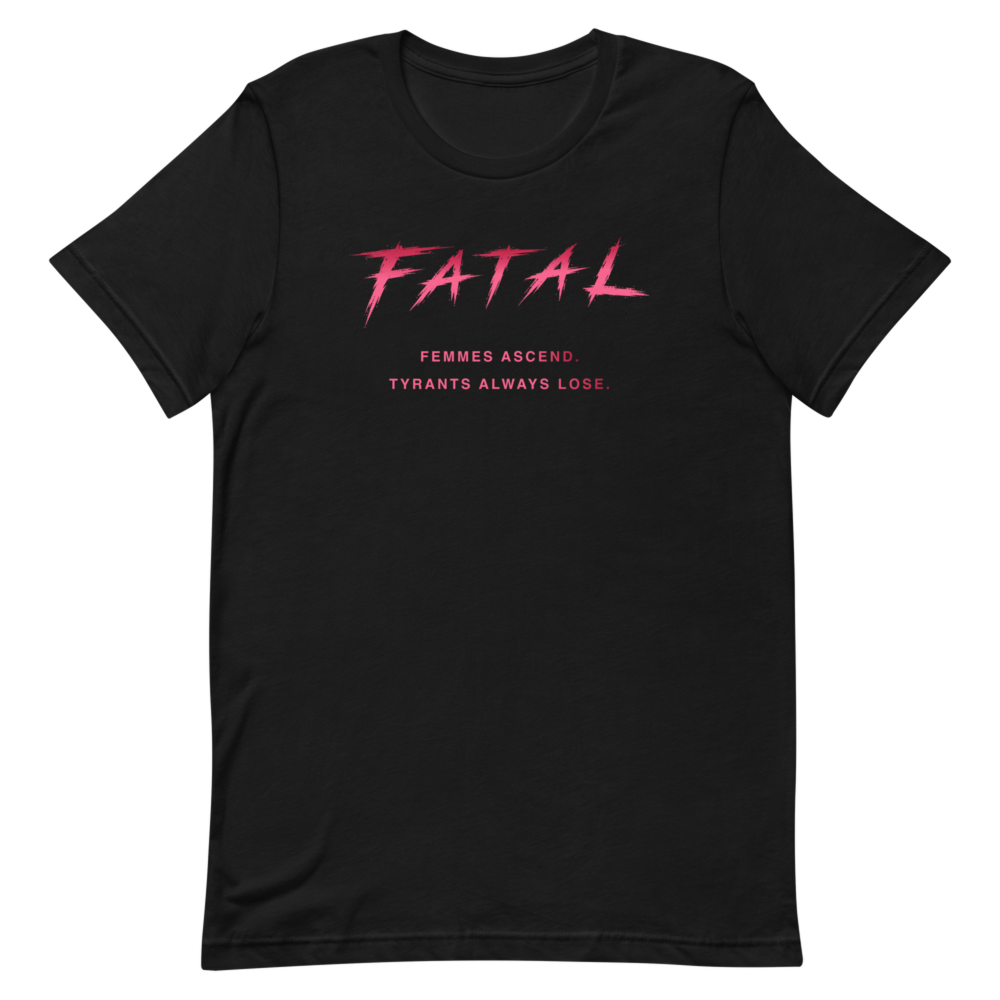 FATAL Ascend Tee - Black front