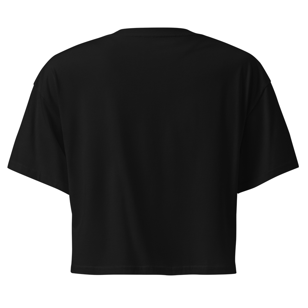 FATAL Baby Crop Tee - Blank black back