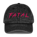 FATAL Cap - Black front embroidery