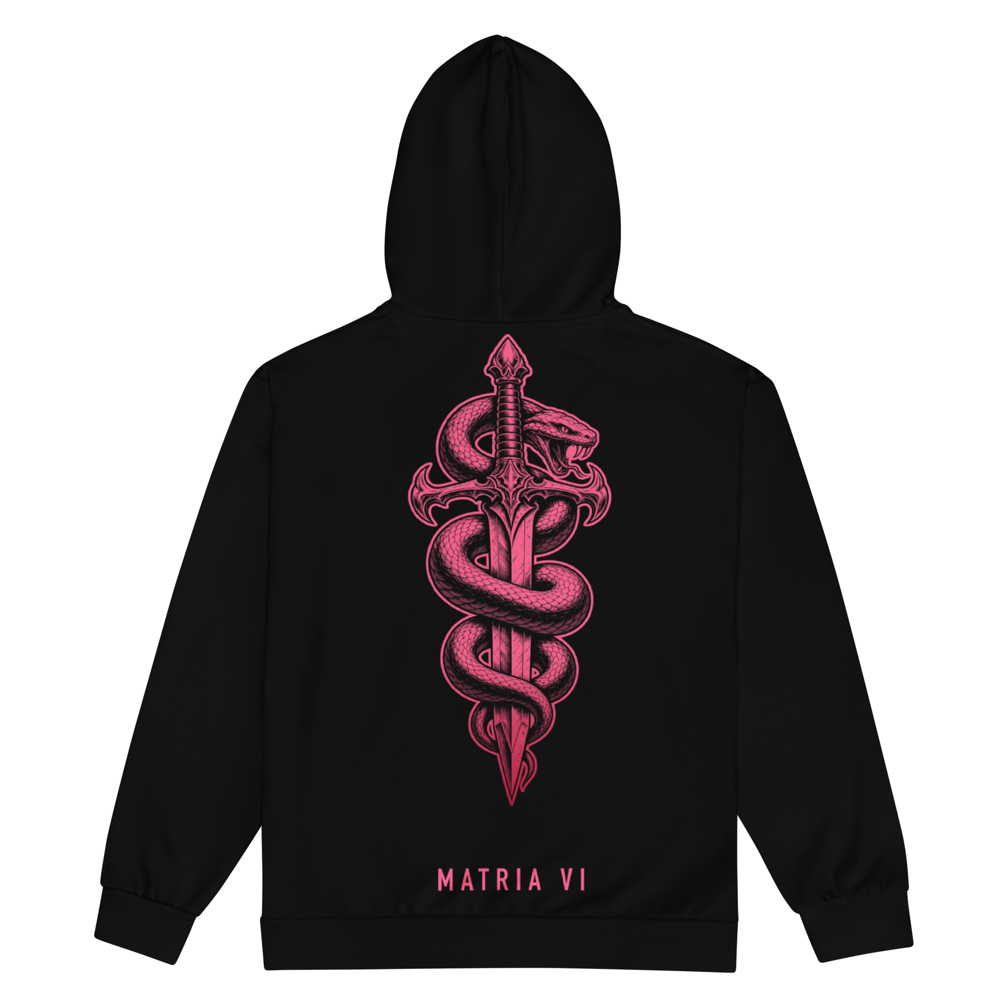 FATAL Ritual Zip Hoodie - Black back