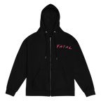 FATAL Ritual Zip Hoodie - Blank black left sleeve