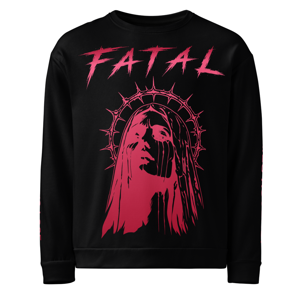 FATAL Veil Sweater - Black front