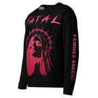 FATAL Veil Sweater - Black left sleeve